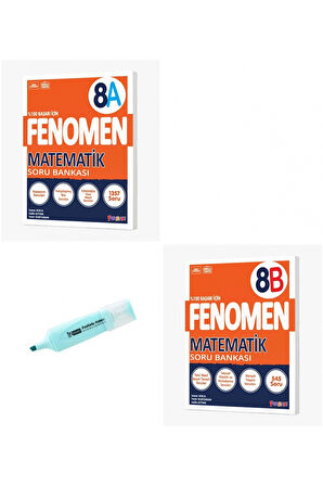 LGS 8.Sınıf Matematik A Ve Matematik B Soru Bankası