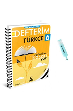 6.Sınıf Türkçe Akıllı Defterim (Yeni Müfredat)