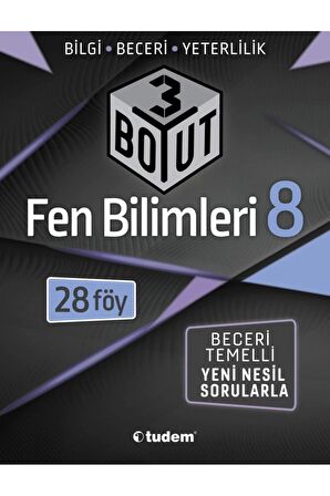 LGS 8. SINIF 3 BOYUT FEN BİLİMLERİ