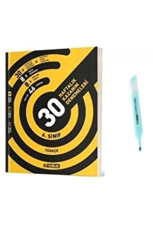 6.Sınıf Türkçe 30 Haftalık Deneme (Yeni Müfredat)