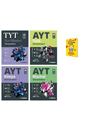 TYT Fen Bilimleri ve AYT Fizik Kimya Biyoloji Denemeleri