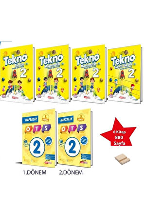 2. Sınıf Tekno Plus Set - 2025 - ( 6 Kitap )