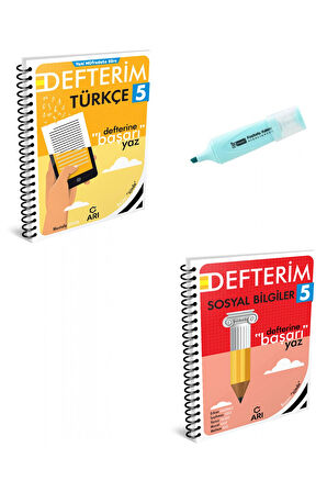 5.Sınıf Türkçe Ve Sosyal Bilgiler Akıllı Defterim (Yeni Müfredat)