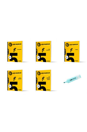 5.Sınıf Matematik Fen Bilimleri Türkçe Sosyal Din Soru Bankası (Yeni Müfredat)