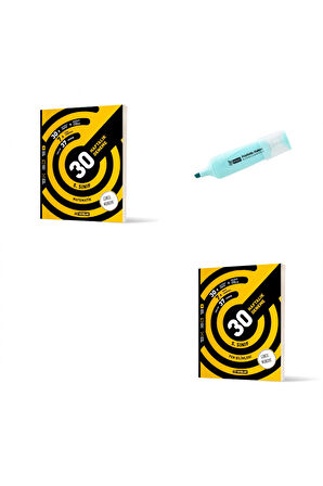 5.Sınıf Matematik Ve Fen Bilimleri 30 Haftalık Deneme (Yeni Müfredat)