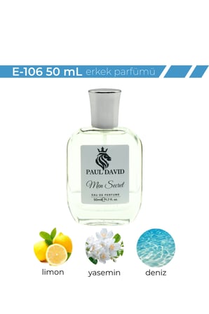 E-106 Fresh Erkek Parfüm EDP Uzun Süre Kalıcı 50 ml