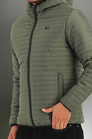 River Club Erkek İçi Polarlı Su Ve Rüzgar Geçirmez Mont M-101