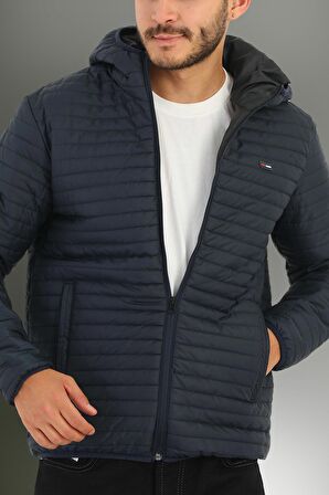 River Club Erkek İçi Polarlı Su Ve Rüzgar Geçirmez Mont M-101