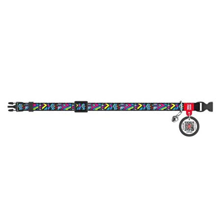 Collar QR Pasaportlu Kedi Boyun Tasması 20-30 Cm 10 MM "İndie"