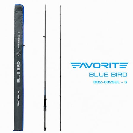 Favorite 2.04m 0.8-4gr Ex.Fast Blue Bird Lrf Aji Kamış BB2-682SUL-S