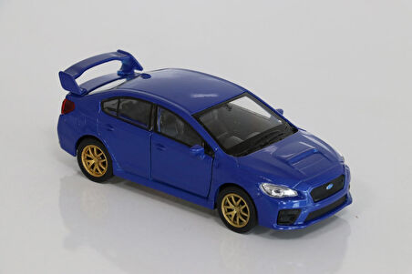 Welly 1:36 Subaru İmpreza Wrx Diecast Model Araba Mavi