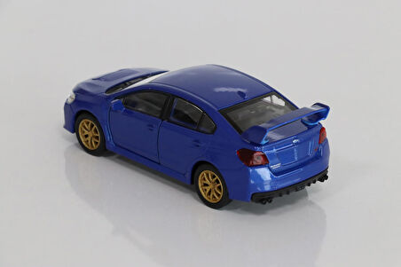 Welly 1:36 Subaru İmpreza Wrx Diecast Model Araba Mavi