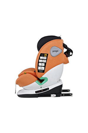 Cosmofix 360 Derece Dönebilen 0-36 Kg i-size Belgeli Oto Koltuğu