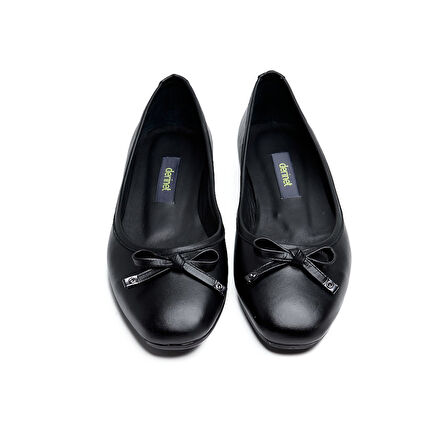 Hakiki Deri Fiyonklu Kadın Babet