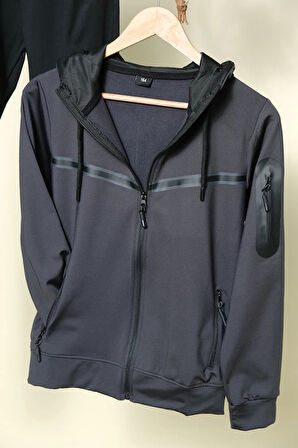 Unısex Dalgıç Kumaş Kapüşonlu Eşofman Takımı ESF-600