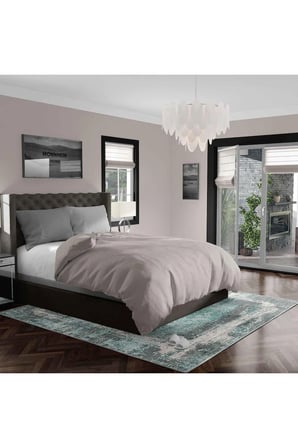 Kaymaz Taban Yıkanabilir Halı – Mutfak, Salon, Yatak Odası için Modern Dijital Baskı Halı (SLN_HALI_