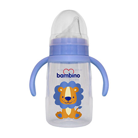 Bambino Kulplu Alıştırma Bardağı Pembe 250 ml P6259