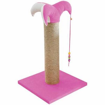 Kedi Tırmalama Tahtası 70 Cm Pembe