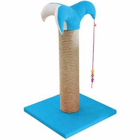 Kedi Tırmalama Tahtası 70 Cm Mavi