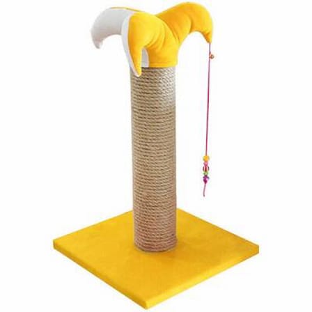 Kedi Tırmalama Tahtası 70 Cm Sarı