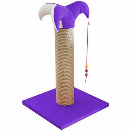 Kedi Tırmalama Tahtası 70 Cm Mor
