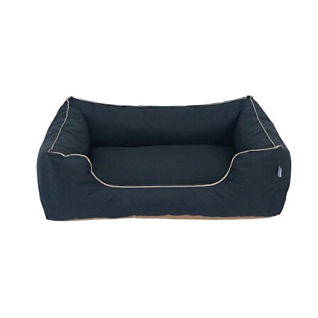 Bedspet Dış Mekan Köpek Yatağı Siyah 100x80 Cm 