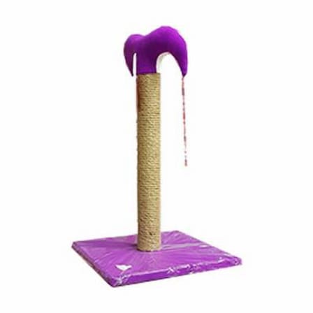 İnce Kedi Tırmalama Tahtası 50 Cm Mor