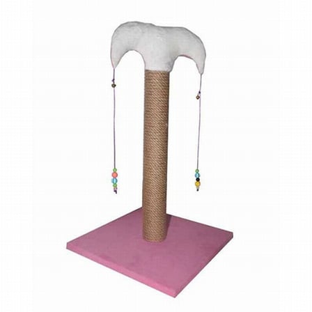 Bedspet İnce Tırmalama Tahtası 50 cm Pembe 