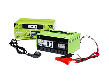 Hais 6V - 12V 130W CB-10E-1 Akü Şarj Cihazı