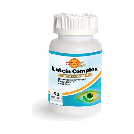 Force Nutrition Lutein Complex 60 Kapsül