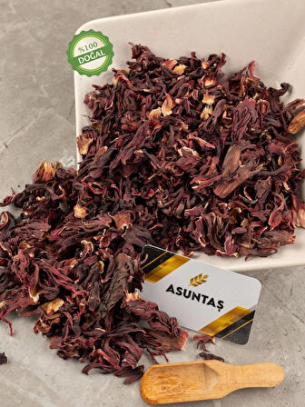 Hibiskus Çayı Nar Çiçeği Kurusu Doğal Katkısız Vakumlu Paket 250g