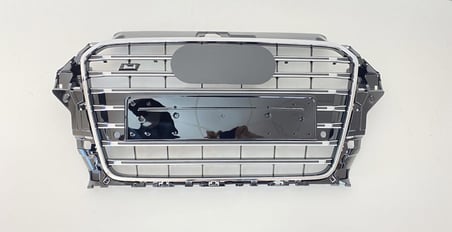Audi A3 Uyumlu Panjur S3 Siyah 2013-2016