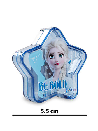 Frozen Hazneli Kalemtıraş Kırtasiye Mavi