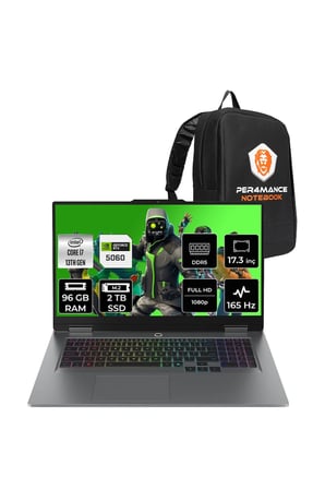 LOQ 17IRX10 i7 13700HX 96GB 2TB SSD RTX5060/8GB 115W 17.3" FHD 165Hz FDOS Gaming Laptop