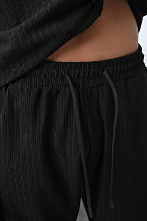 Fitilli Baggy Erkek Jogger Pantolon 