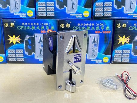 Arcade GD100F Para Jeton Kanalı Shutter Coin Selector Bozuk Para Okuyucu