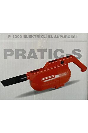 Pratic-s P1200 Elektirikli Gri El Süpürgesi