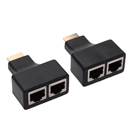 Hdmi Rj45 Cat5 6 Extender Uzatıcı Uzatma Aparatı Adaptör