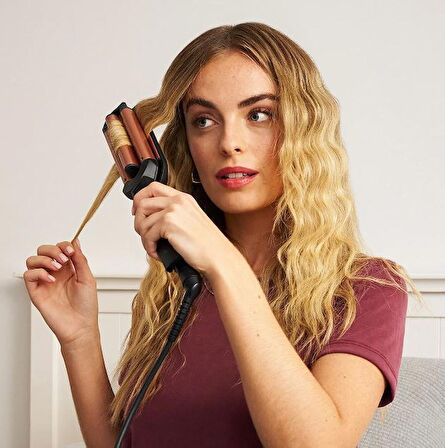 Babyliss W2447E Deep Waves 24 mm Seramik Saç Maşası