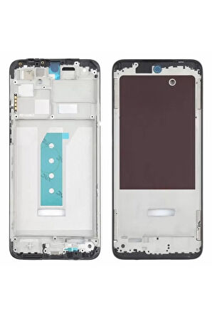 Xiaomi Redmi 10A İle Uyumlu Orta Kasa Ekran Çıtası Siyah