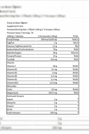 Whey Protein 2000g Mass Gainer 2000g-hediye Shaker