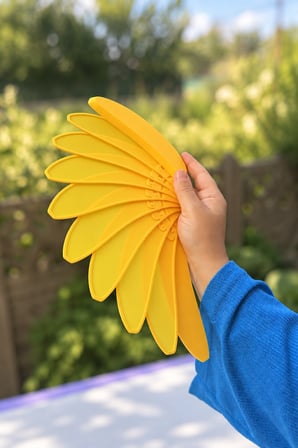 Muz Yelpaze 3D Baskı Dekoratif Eğlenceli Hediye