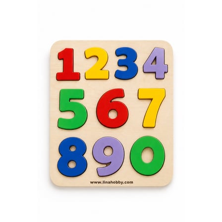 4'lü Eğitici Puzzle Seti Harf Sayı Geometri Arapça Harfler