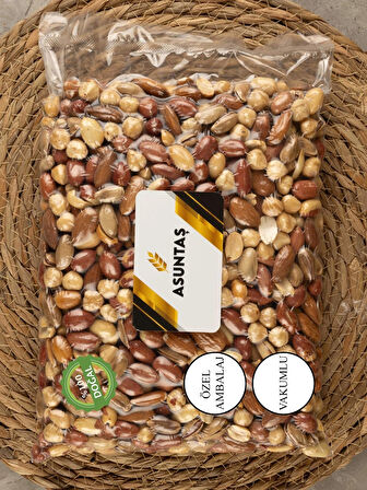 Taze Antep Fıstık Fındık Badem Double Karışık Vakumlu 1kg