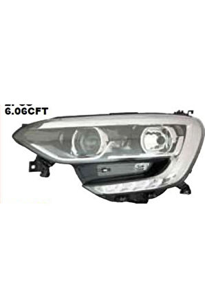 FAR SAG MOTORLU LEDLI KROM ÇERÇEVELI RENAULT MEGANE IV 2016-2020 JOY MODEL