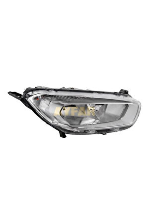 Far Krom Cerceveli Motorlu Sol ( Ford   Transit Courier 14- 19 ) Uyumlu