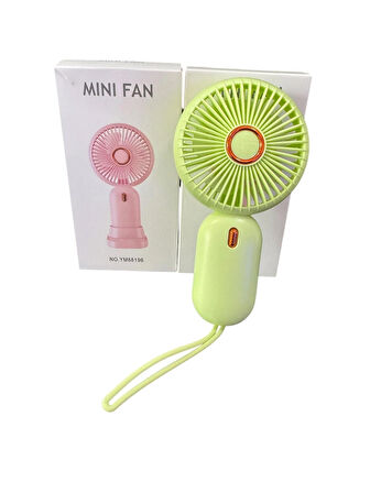 Avuç İçi Taşınabilir Şarjlı Mini Vantilatör El Fanı YM88196 