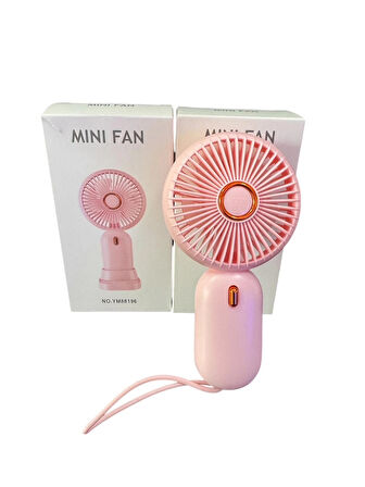 Avuç İçi Taşınabilir Şarjlı Mini Vantilatör El Fanı YM88196 