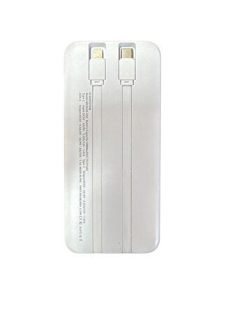 H32 Dijital Göstergeli Dahili Çoklu Kablolu 10000 mAh  Powerbank