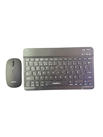 ST4470 Kablosuz Ultra Slim Şarjlı Mini Bluetooth Q Klavye Mouse Set